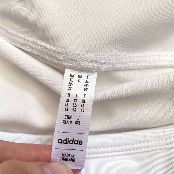 Adidas Aeroready Club Skirt Tennis Golf Skort White Preppy Athleisure Size‎ XL - Picture 6 of 7